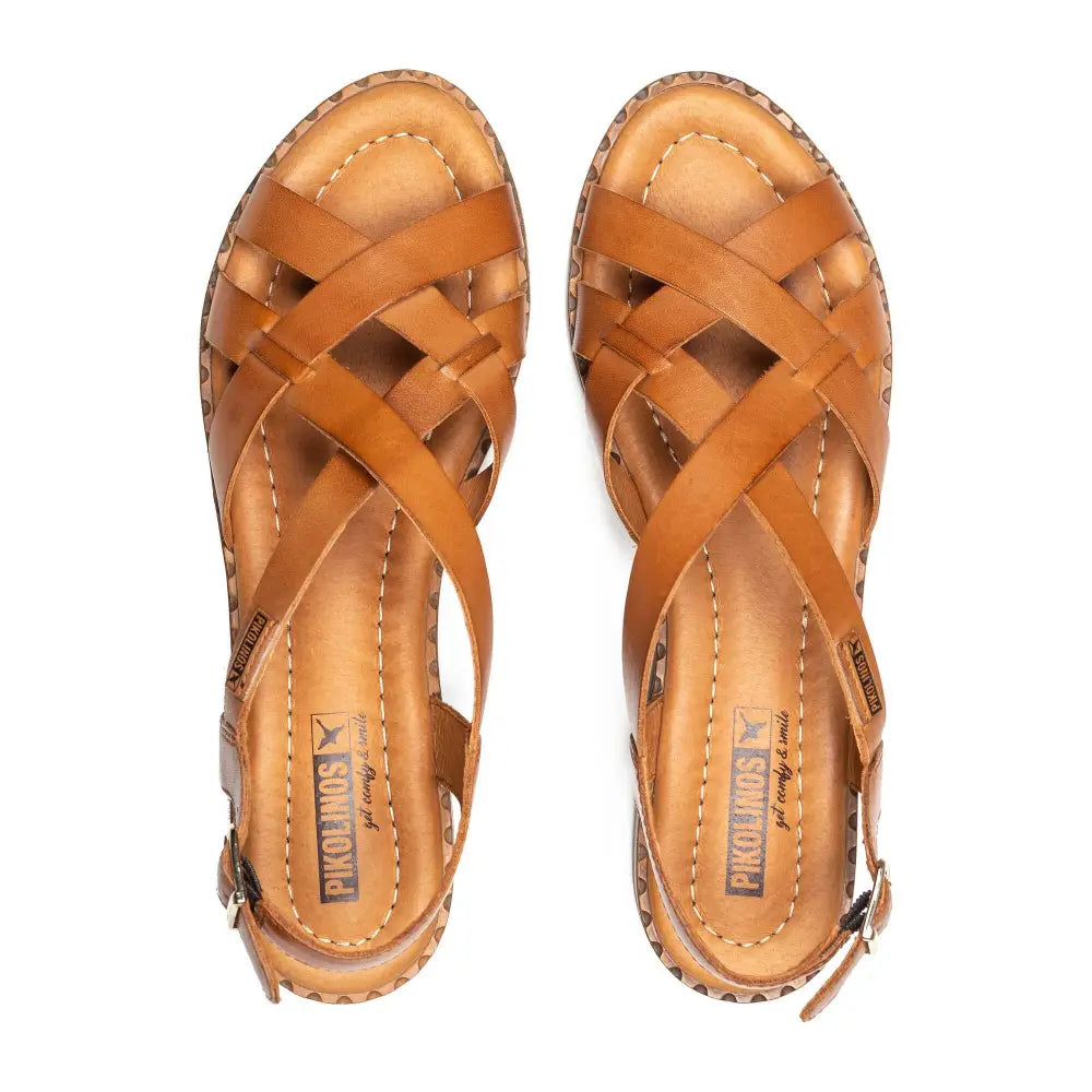 ALGARFlat sandals with straps and ankle buckle