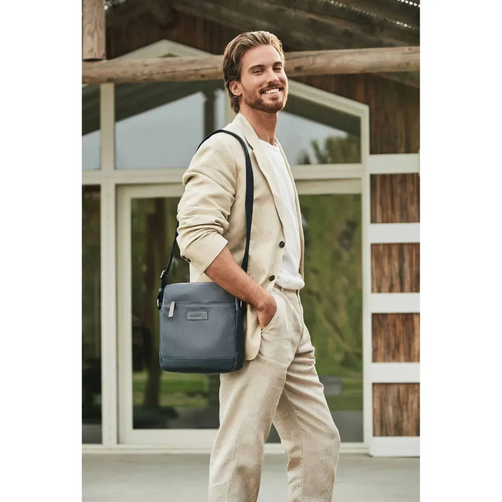 PALOMARES
Bandolera para hombre combinada