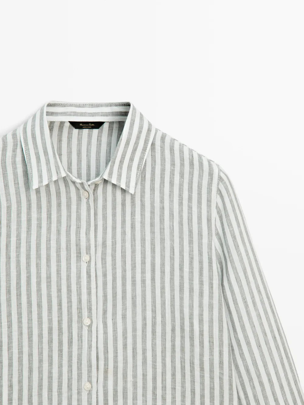 Camisa rayas 100% lino