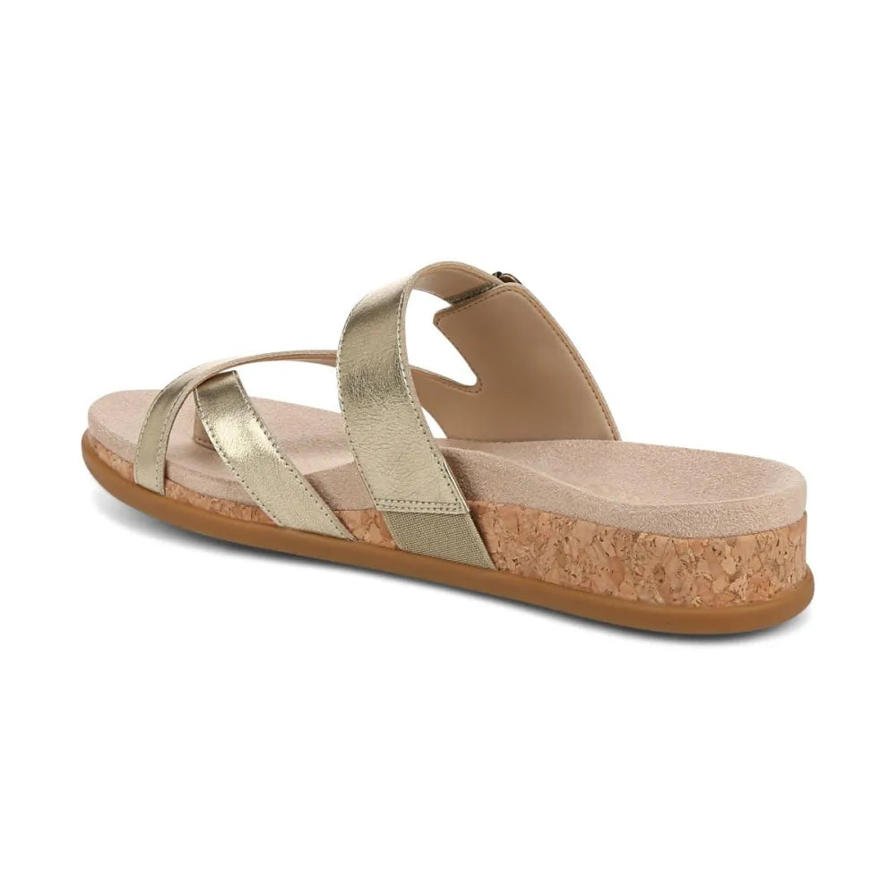Carmela Strappy Slide Sandal