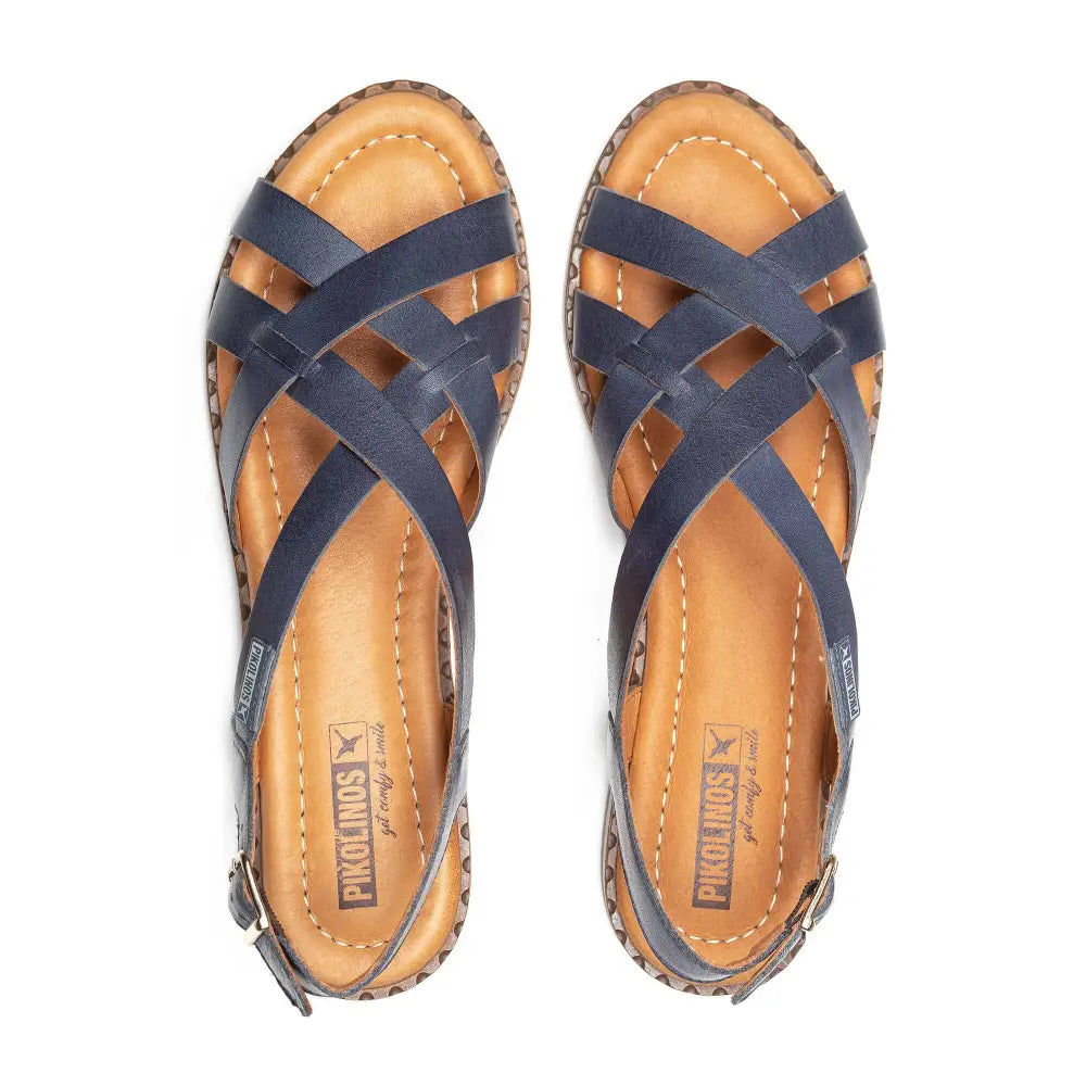 ALGARFlat sandals with straps and ankle buckle