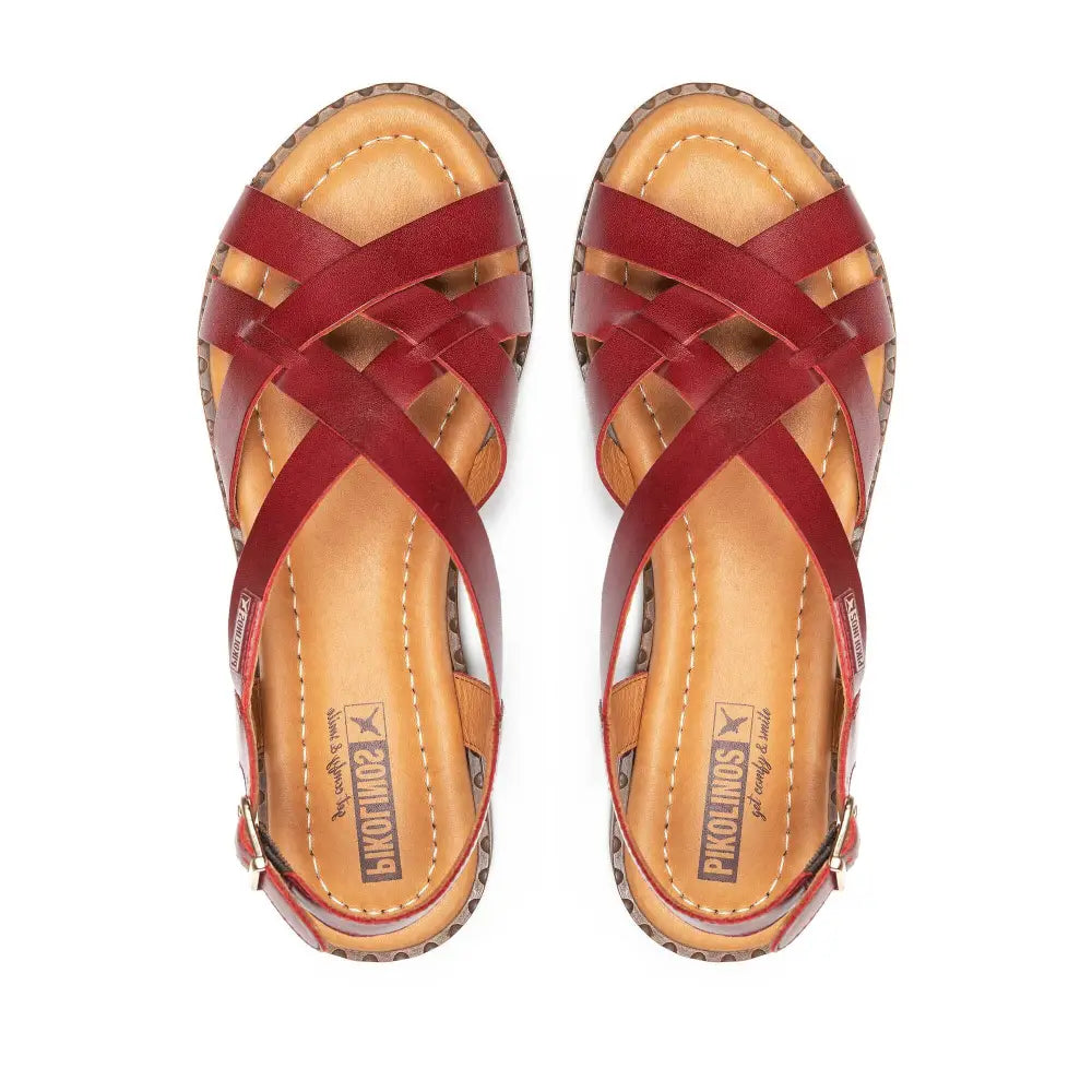 ALGARFlat sandals with straps and ankle buckle