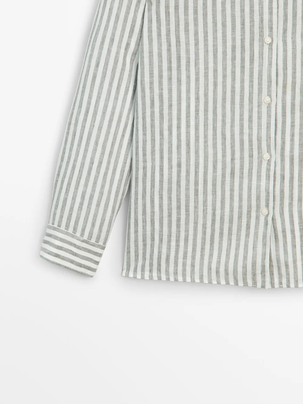 Camisa rayas 100% lino