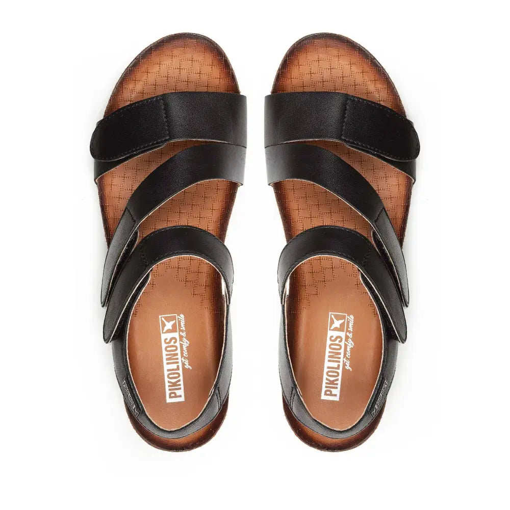 MAHONWomen's wedges with Velcro closure