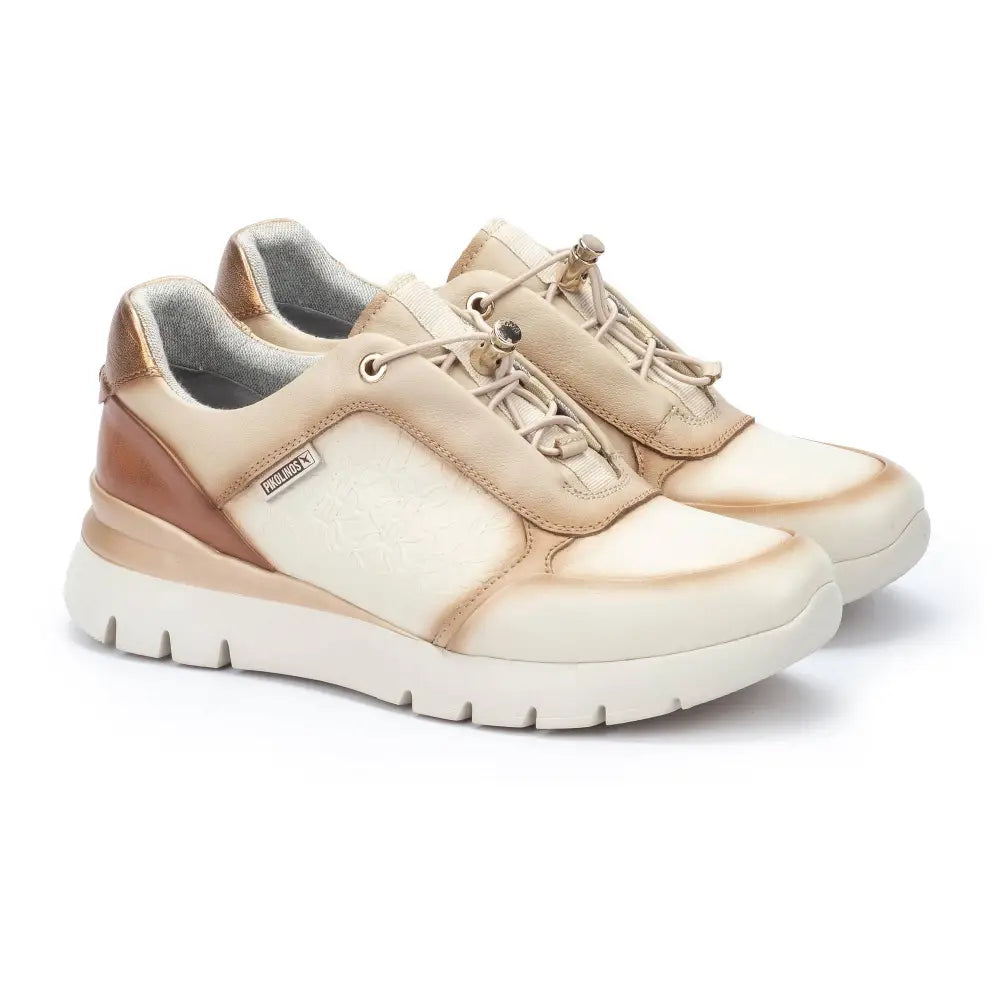 ASTURIASTrainers with leather accents