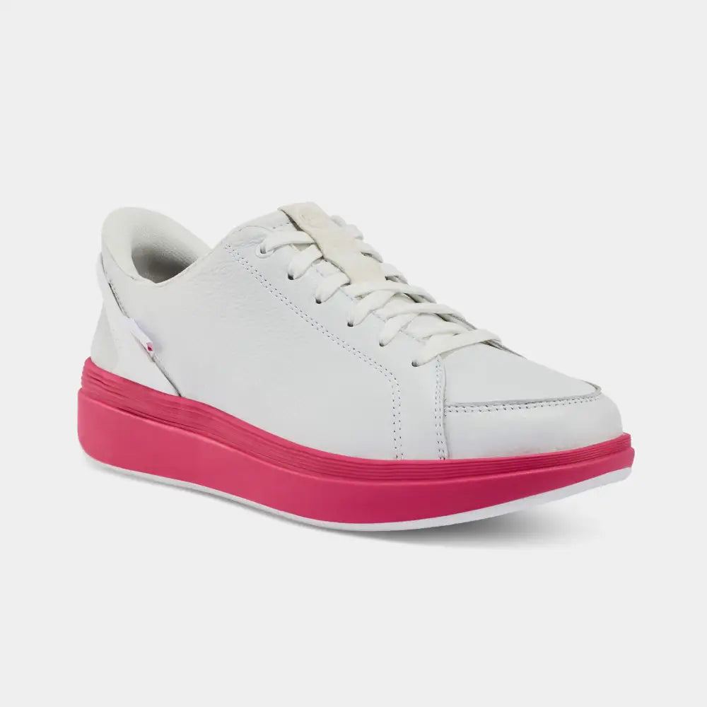 Women's Sydney - White/Pink Peacock