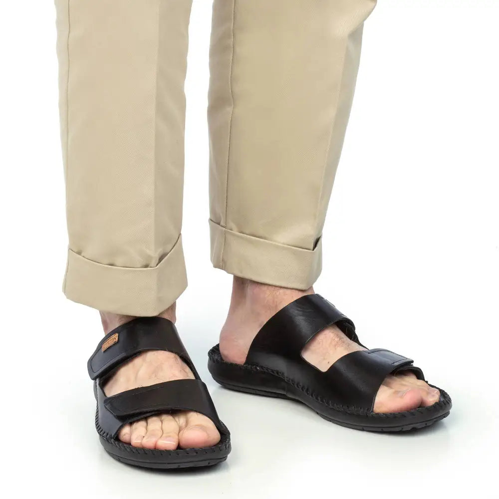 TARIFAMen’s double strap sandals