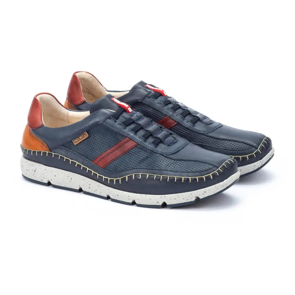 FUENCARRALMulti-coloured sneakers with stitching