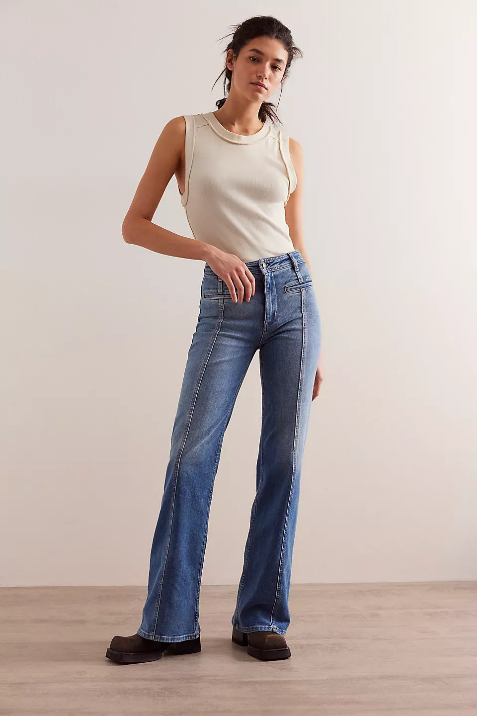 We The Free Firecracker Flare Jeans