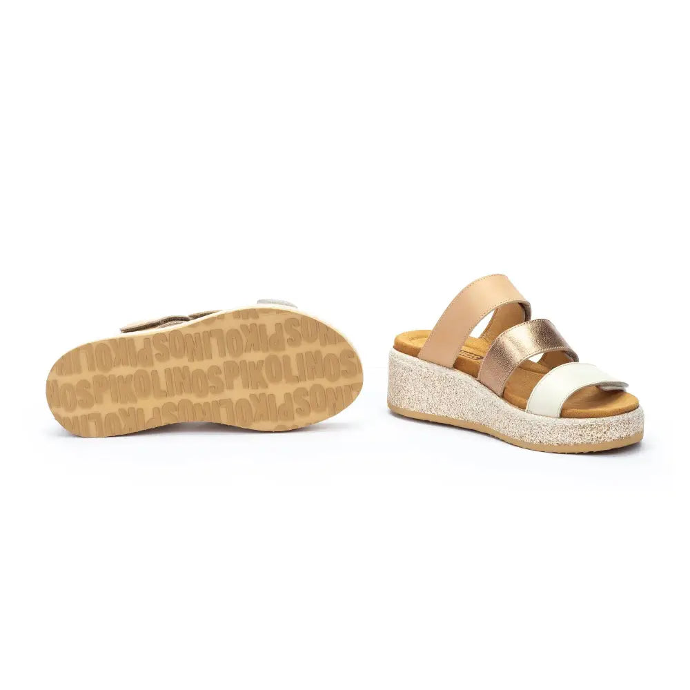 ALZIRAWomen's wedges with Velcro closure