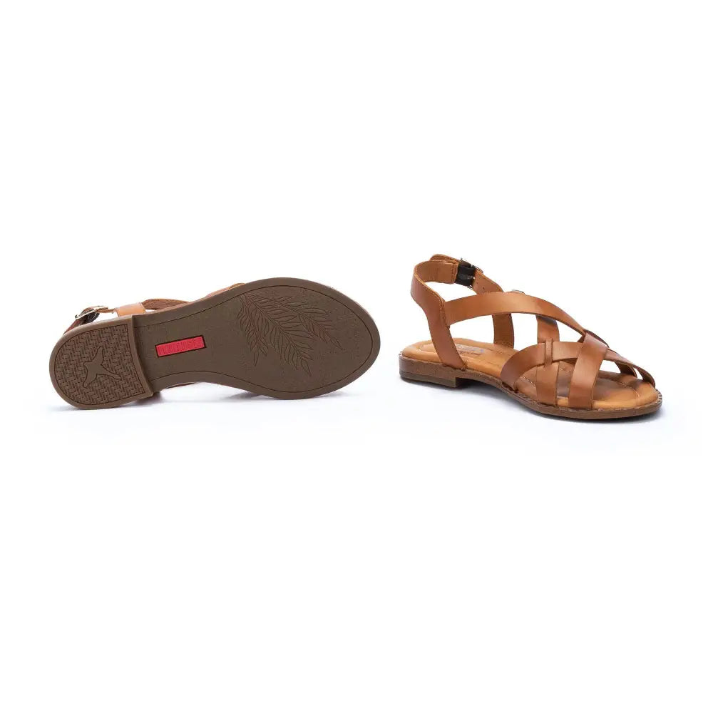 ALGARFlat sandals with straps and ankle buckle