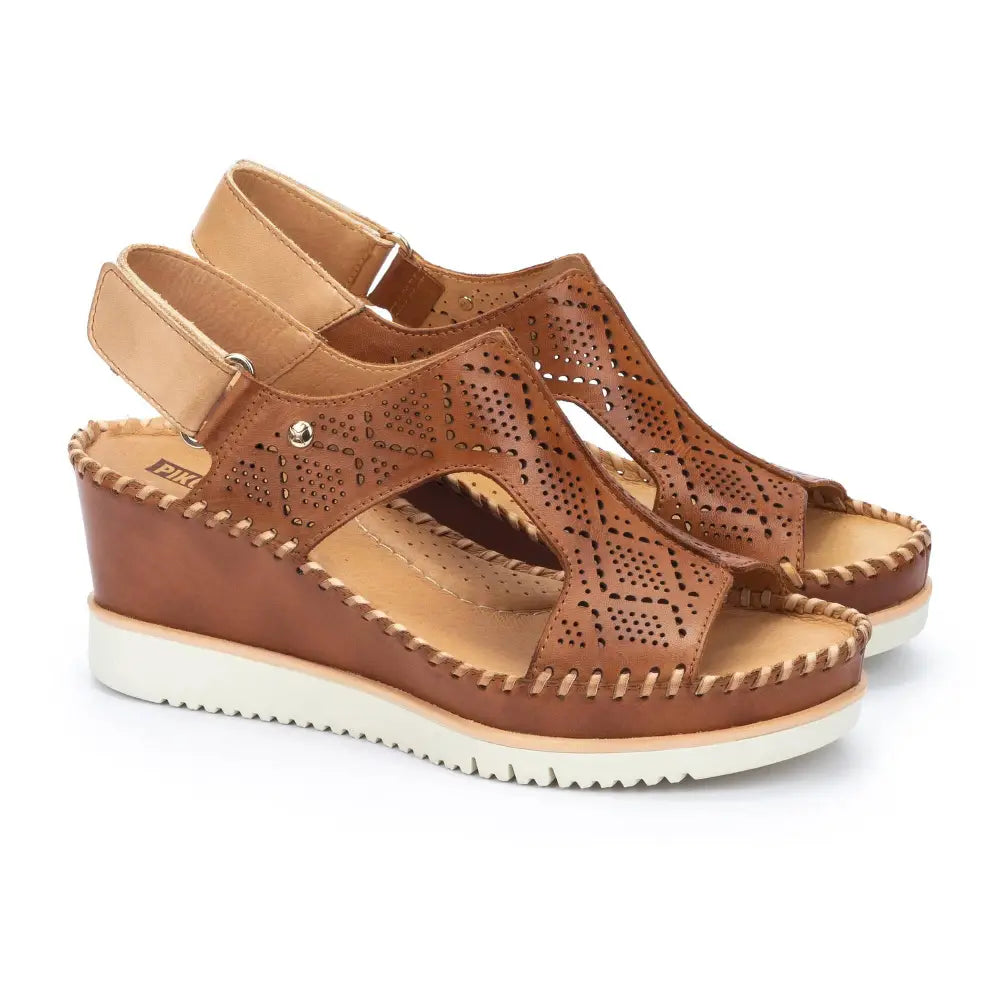 AGUADULCEWomen's wedge sandals with extra lightweight sole