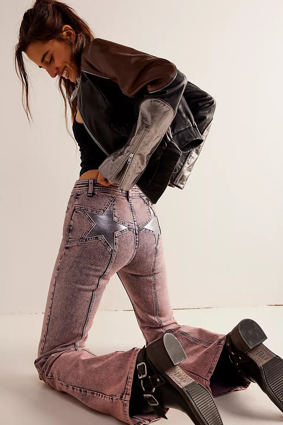 We The Free Firecracker Flare Jeans