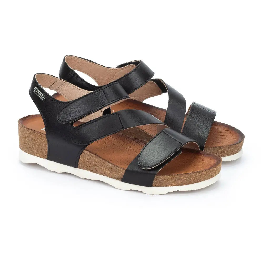 MAHONWomen's wedges with Velcro closure