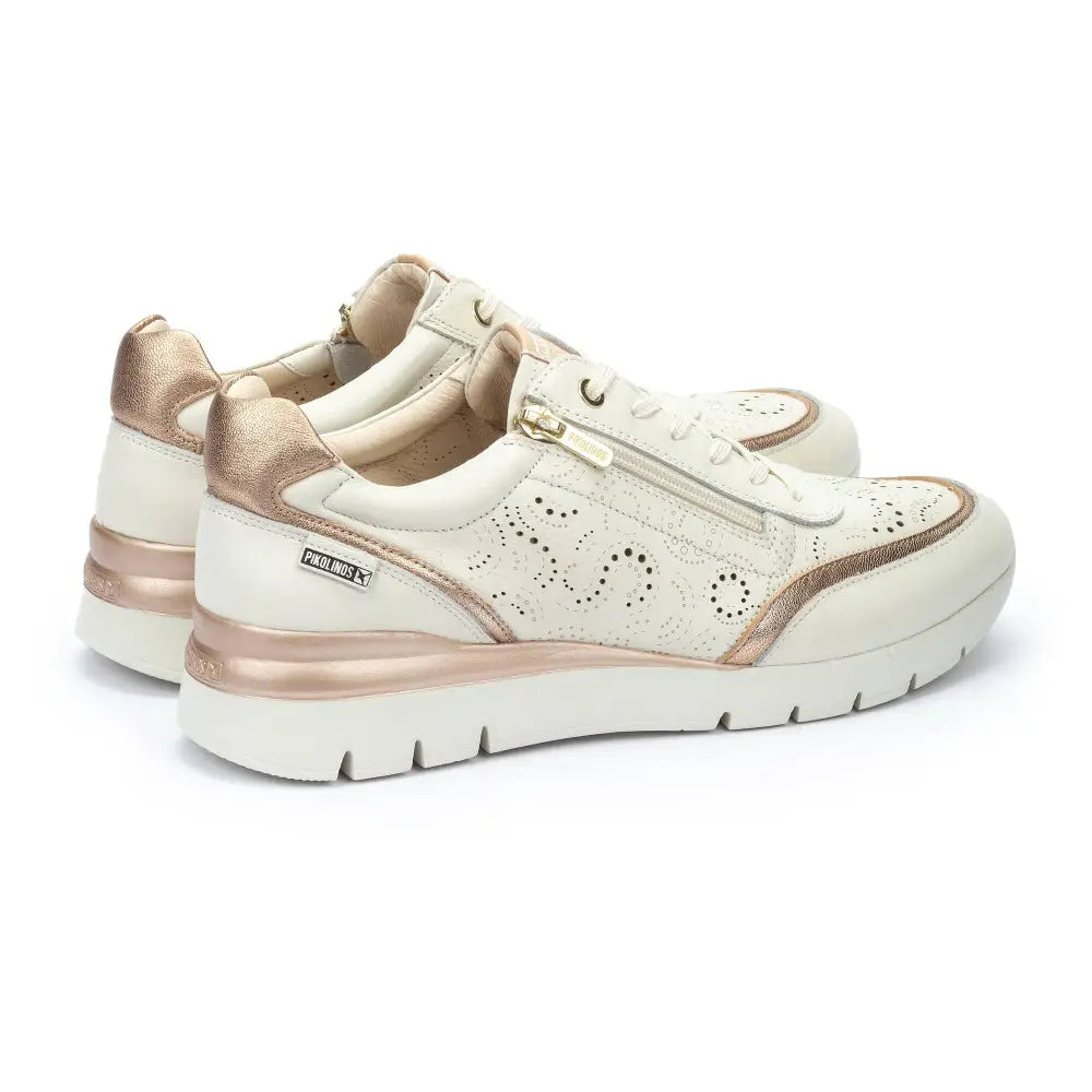 CANTABRIAWomen's lace-up trainers with zip