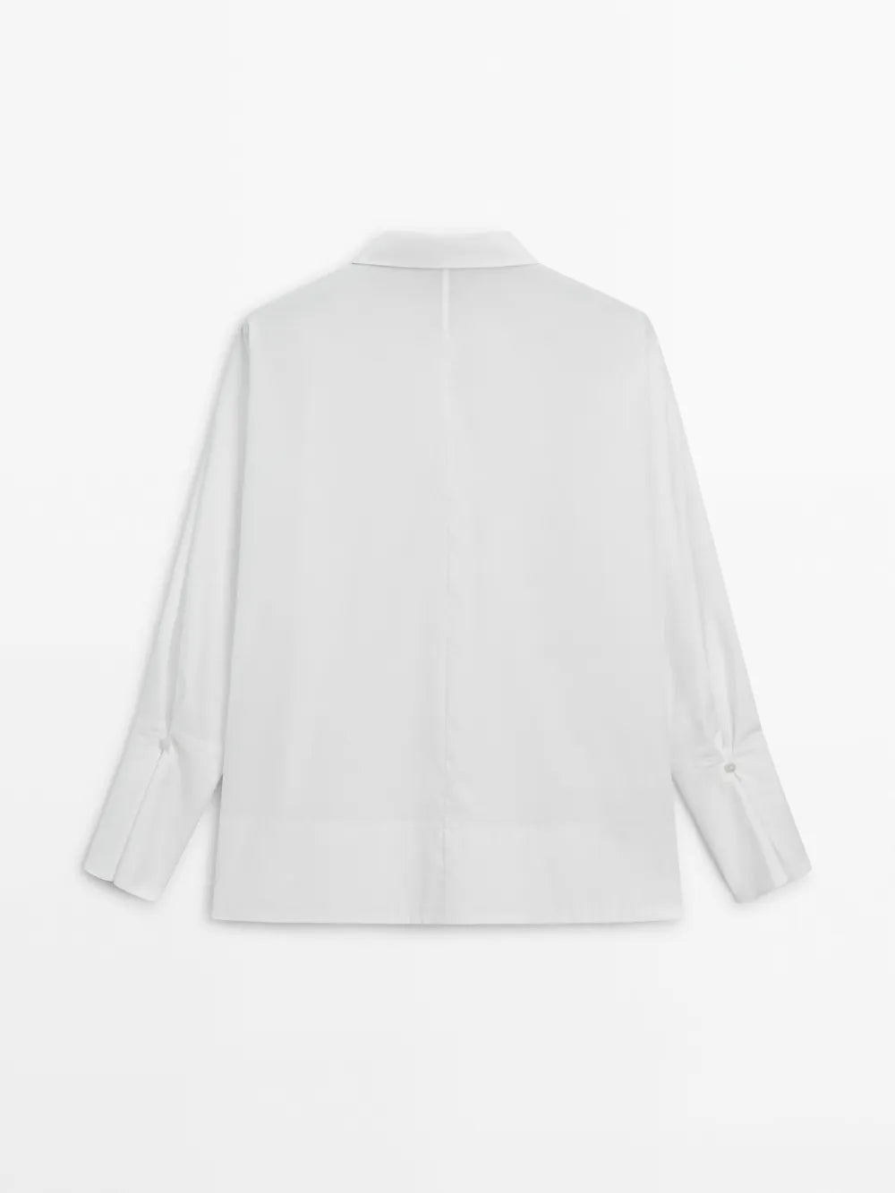 Camisa algodón puño doble -Studio