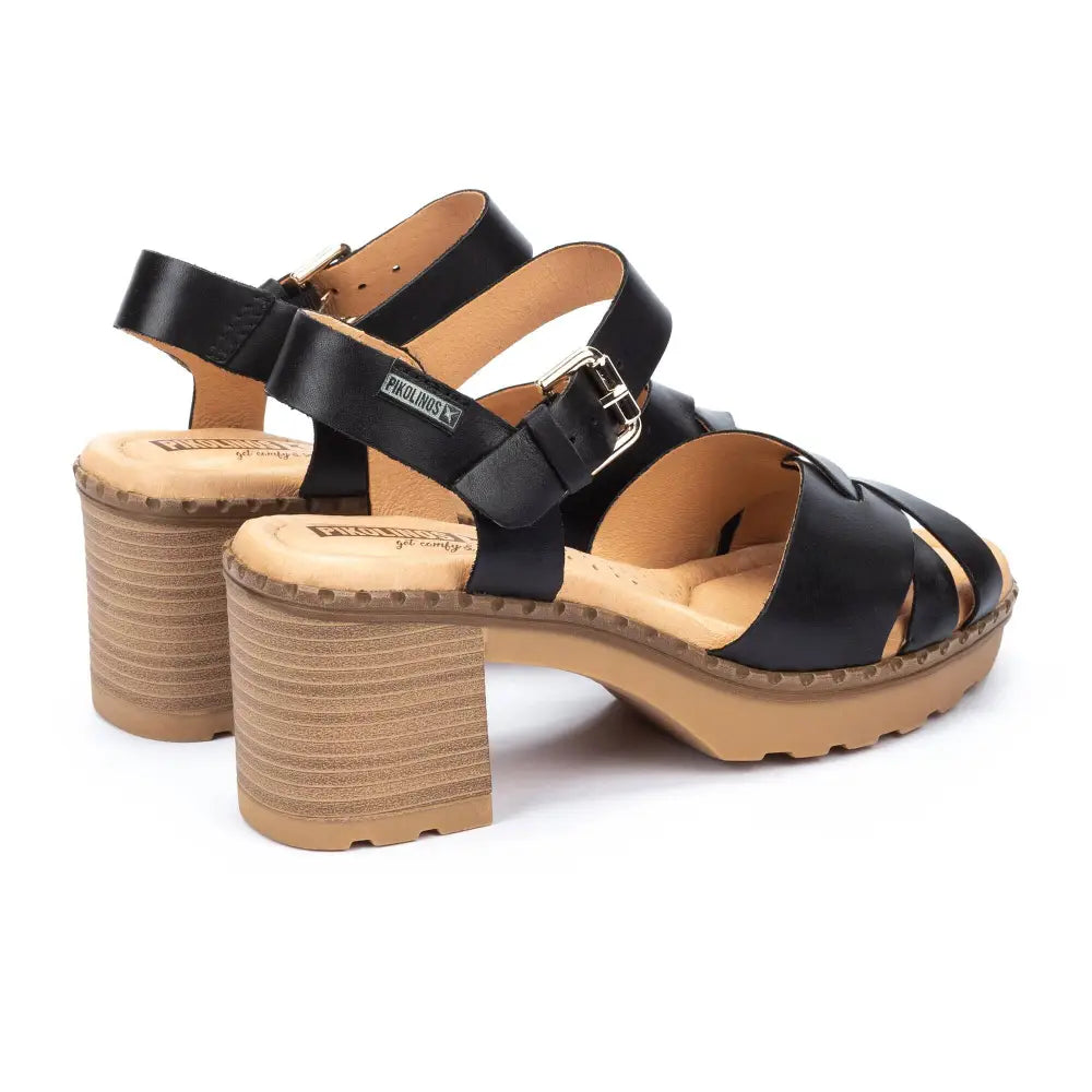 CANARIASMid-heel leather sandals