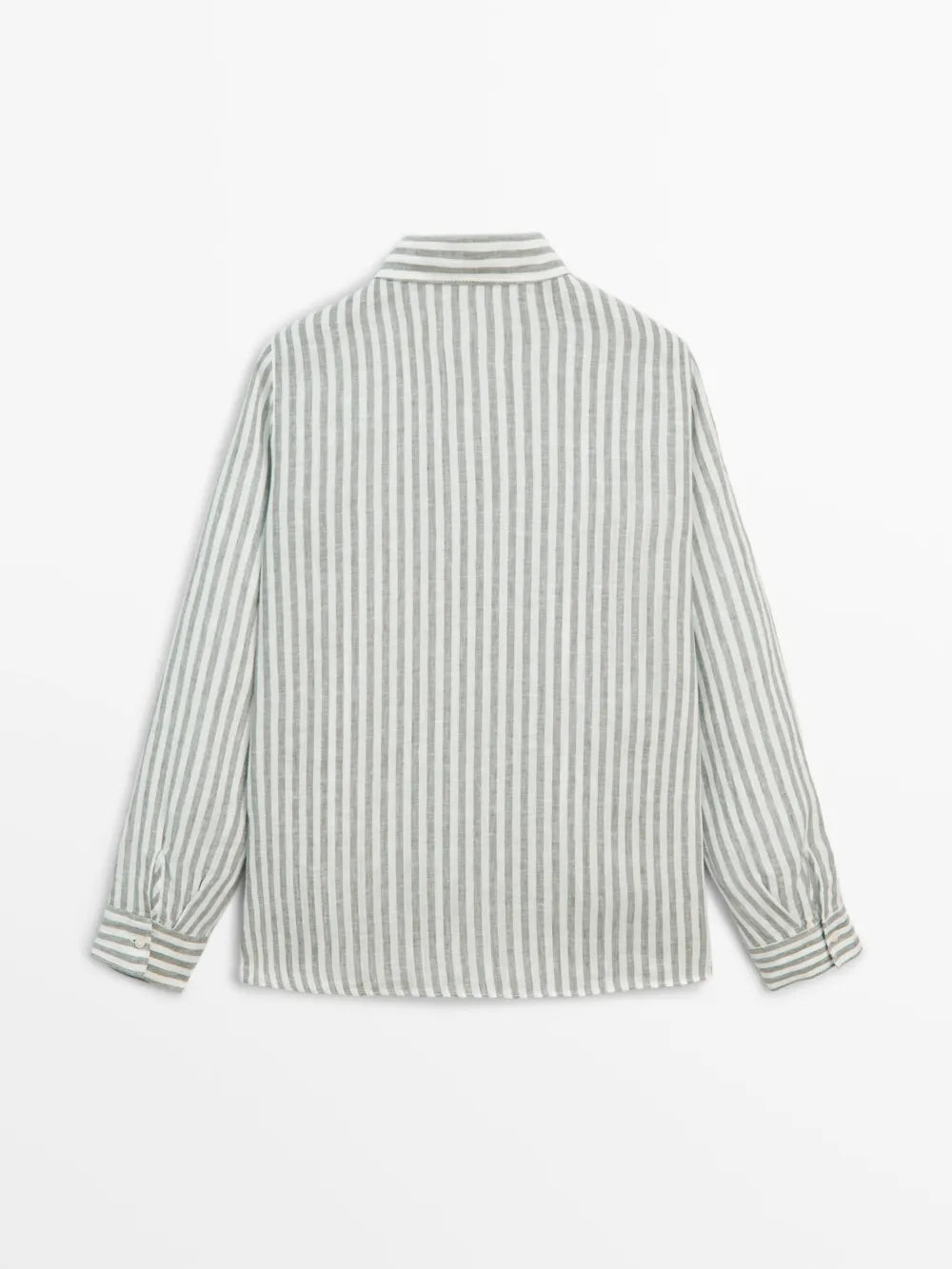 Camisa rayas 100% lino