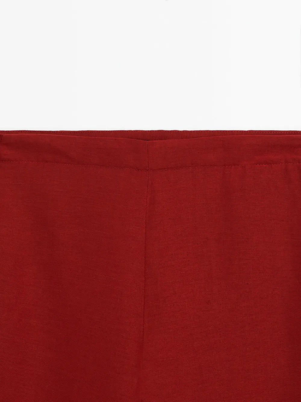 Pantalón wide leg conjunto con lino