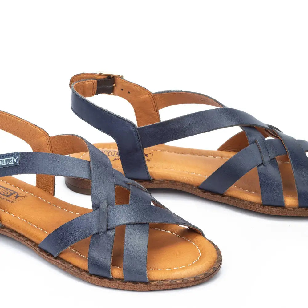 ALGARFlat sandals with straps and ankle buckle