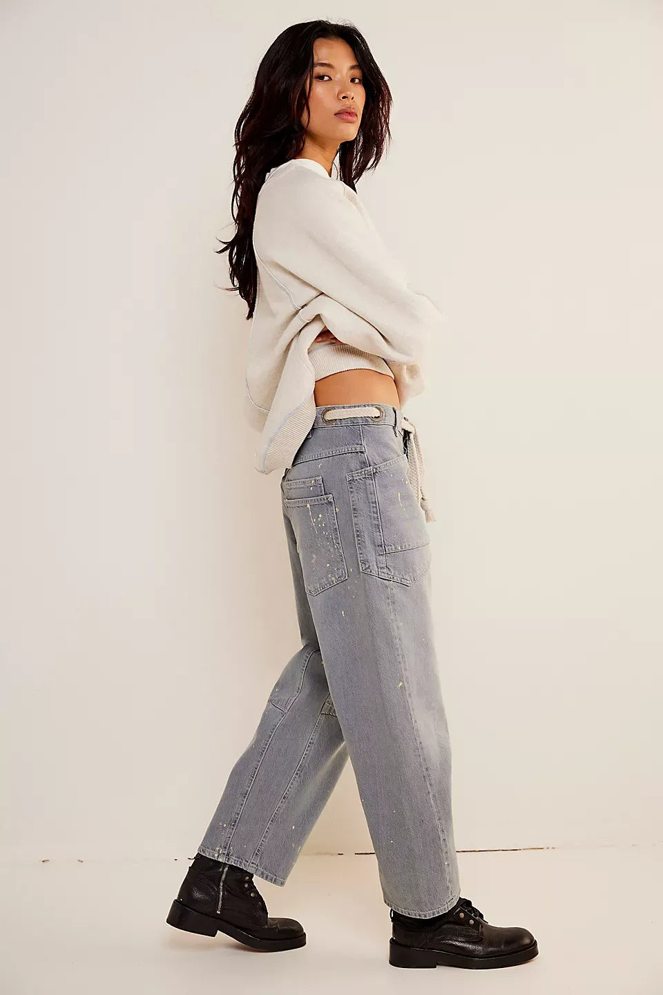 We The Free Moxie Pull-On Barrel Jeans