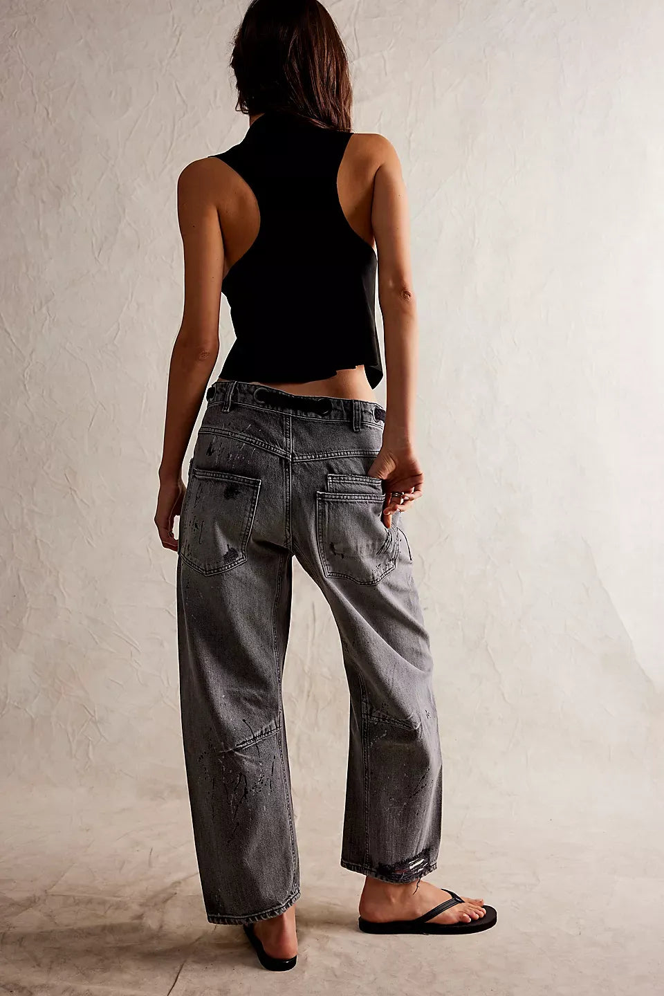 We The Free Moxie Pull-On Barrel Jeans