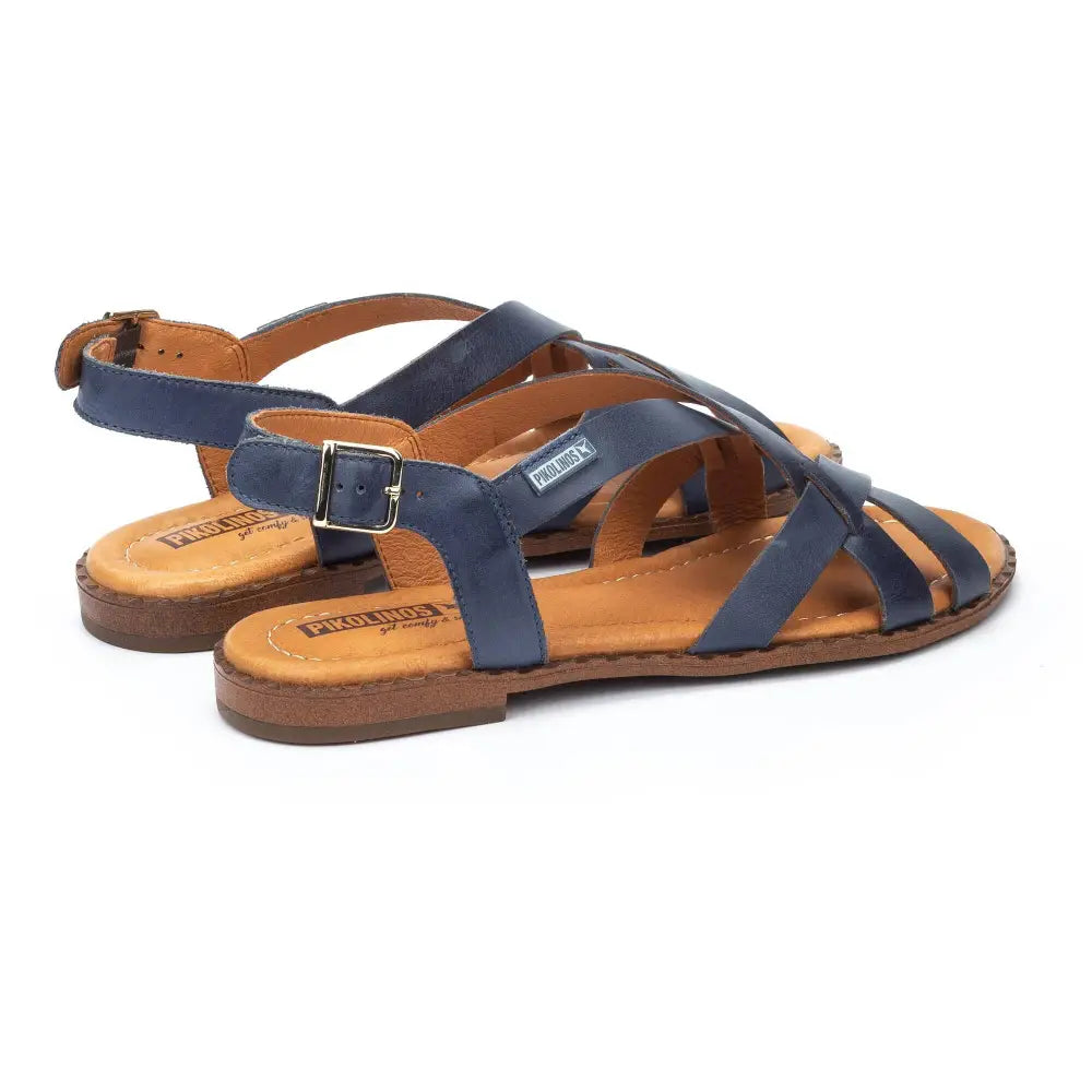 ALGARFlat sandals with straps and ankle buckle
