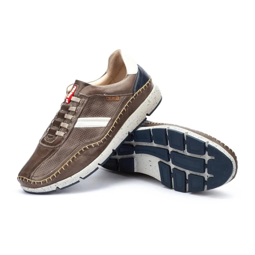 FUENCARRALMulti-coloured sneakers with stitching