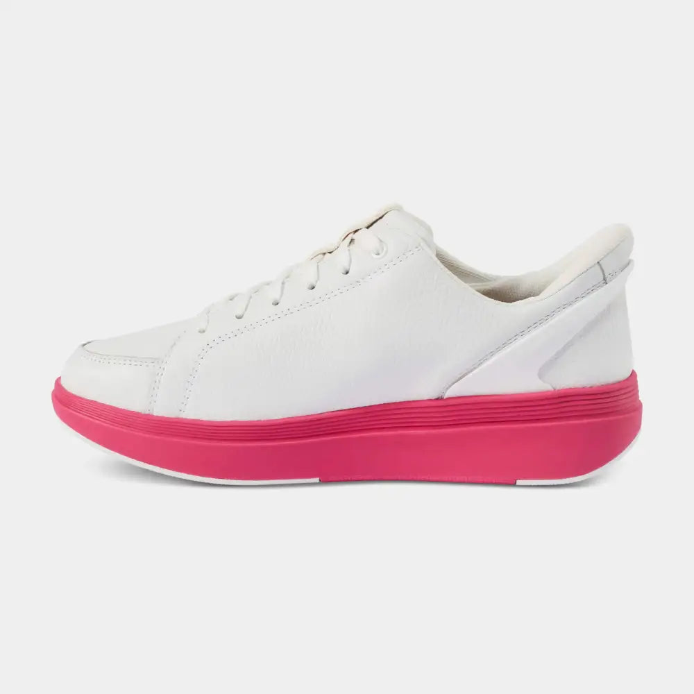 Women's Sydney - White/Pink Peacock