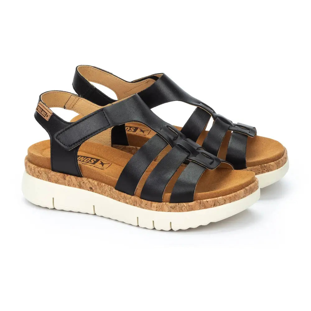 PALMAWomen's wedges with Velcro closure