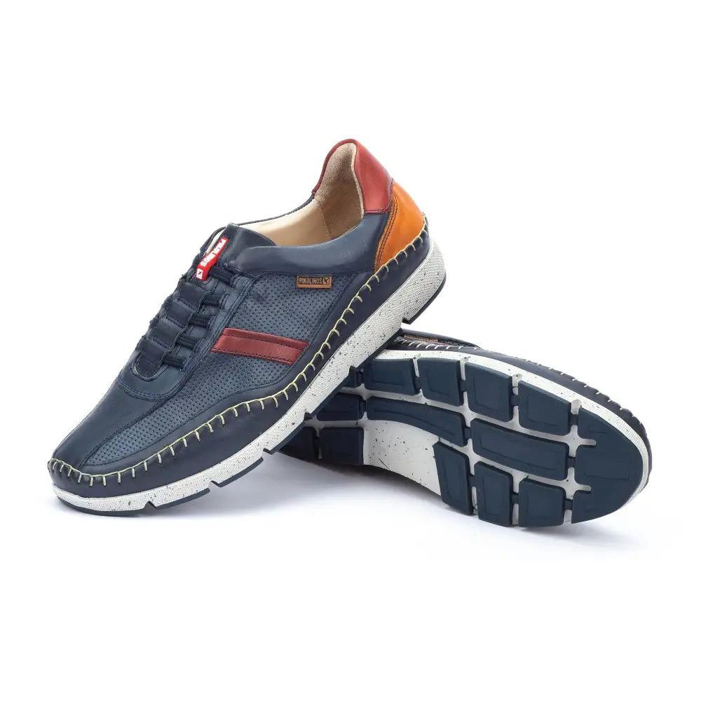 FUENCARRALMulti-coloured sneakers with stitching