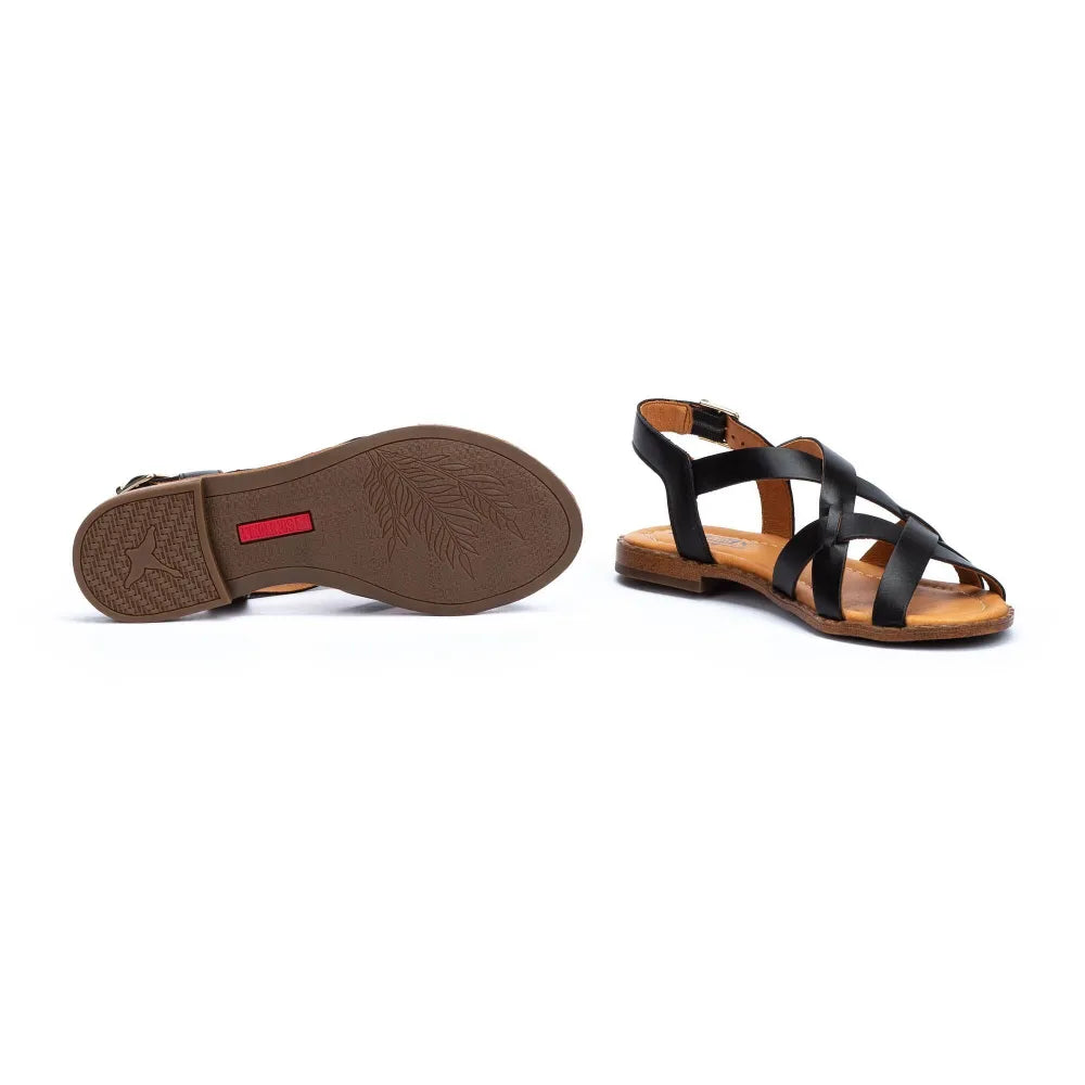 ALGARFlat sandals with straps and ankle buckle