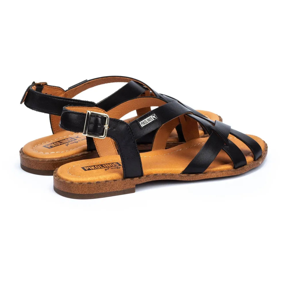ALGARFlat sandals with straps and ankle buckle