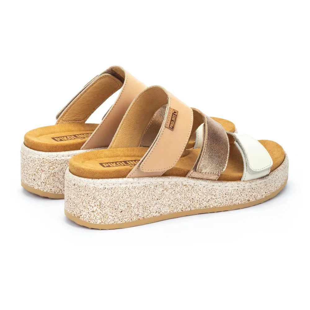 ALZIRAWomen's wedges with Velcro closure