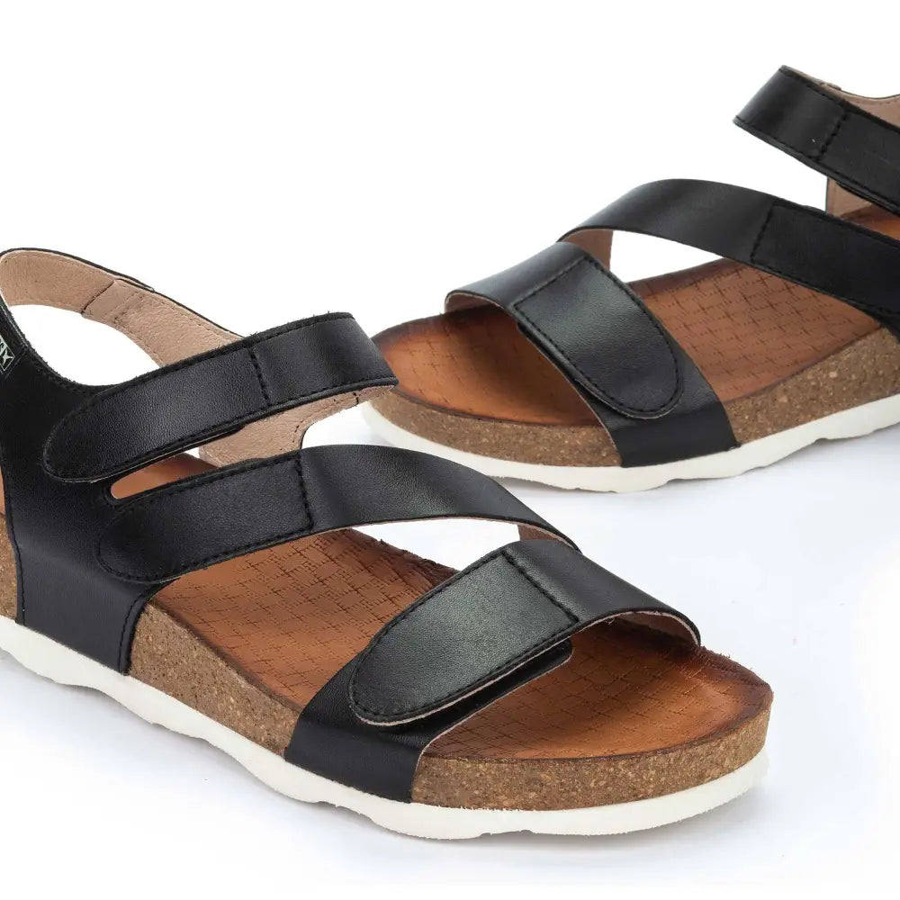 MAHONWomen's wedges with Velcro closure