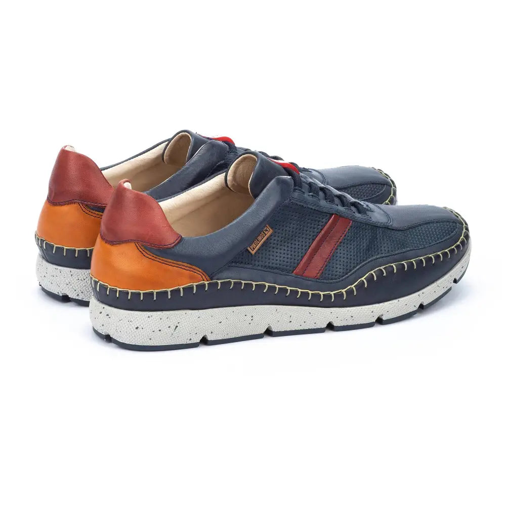 FUENCARRALMulti-coloured sneakers with stitching