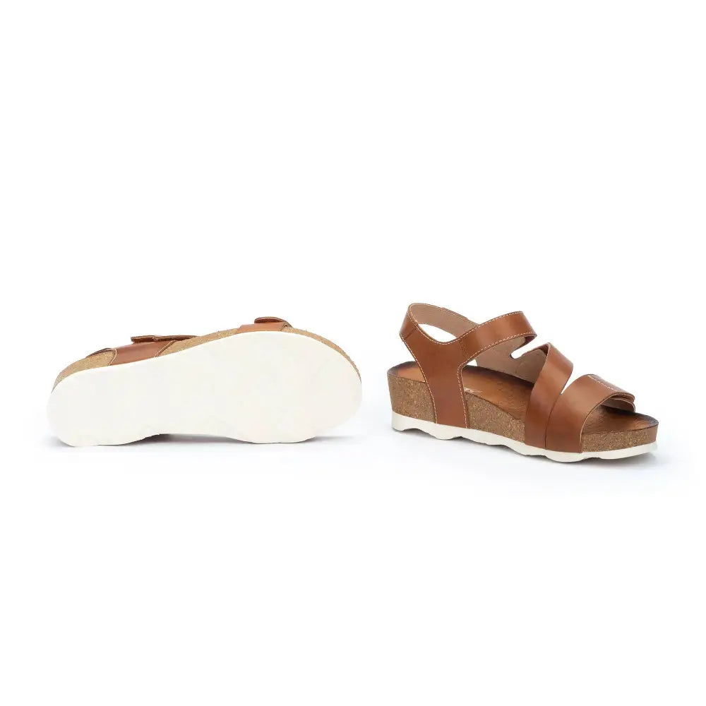 MAHONWomen's wedges with Velcro closure