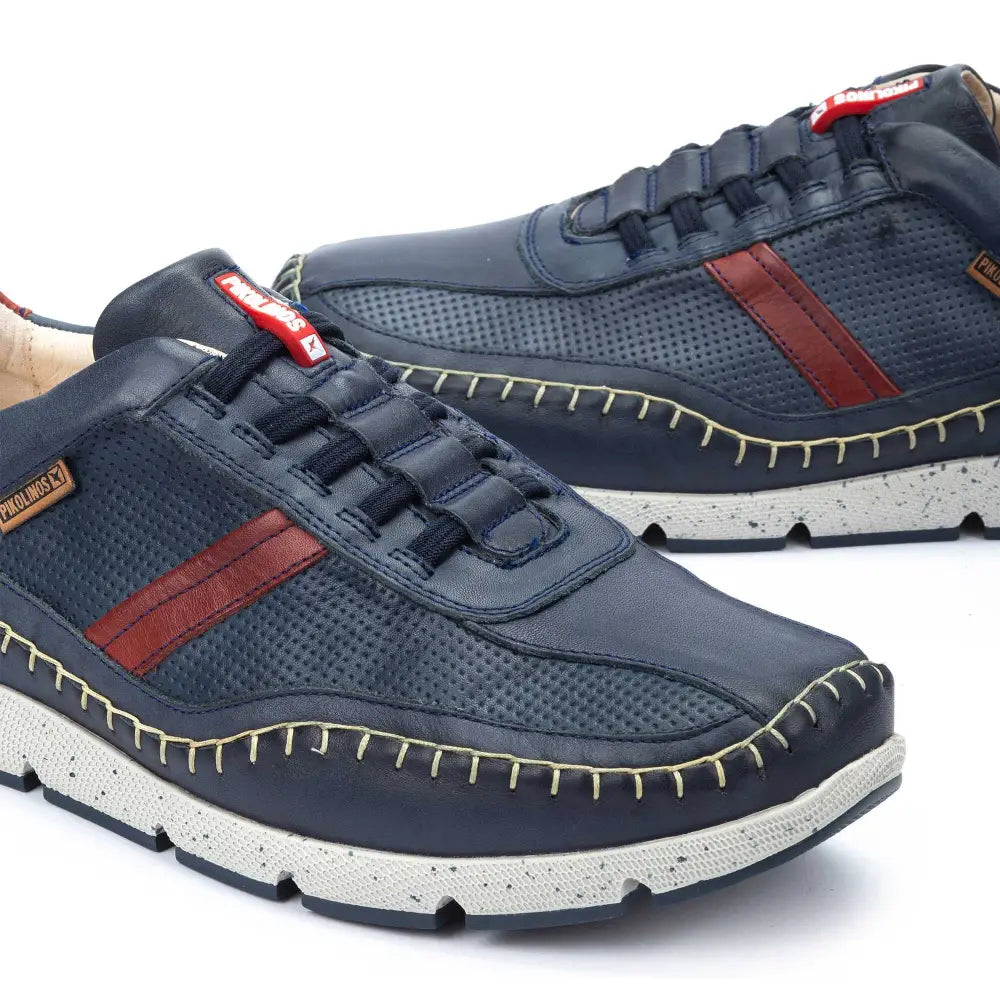 FUENCARRALMulti-coloured sneakers with stitching