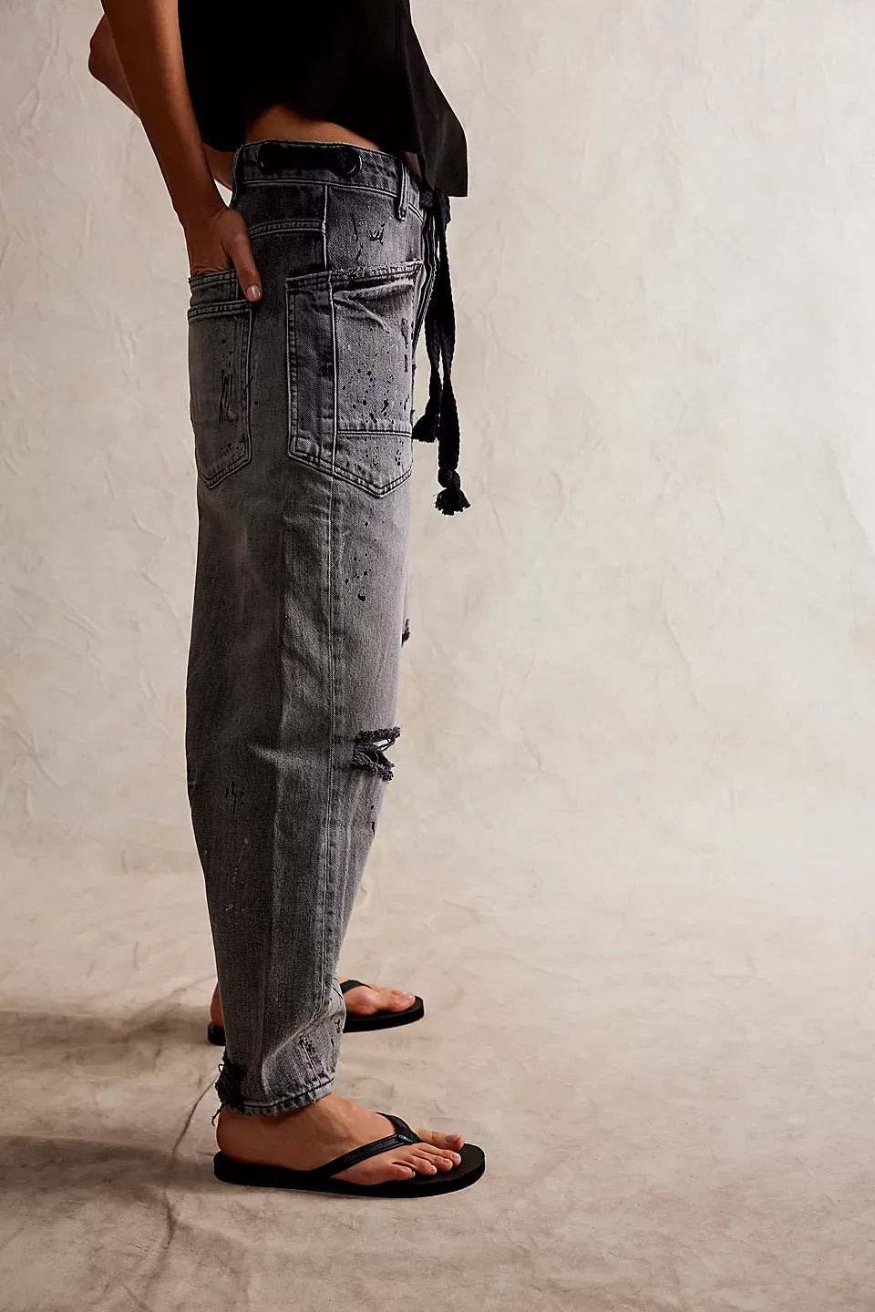 We The Free Moxie Pull-On Barrel Jeans