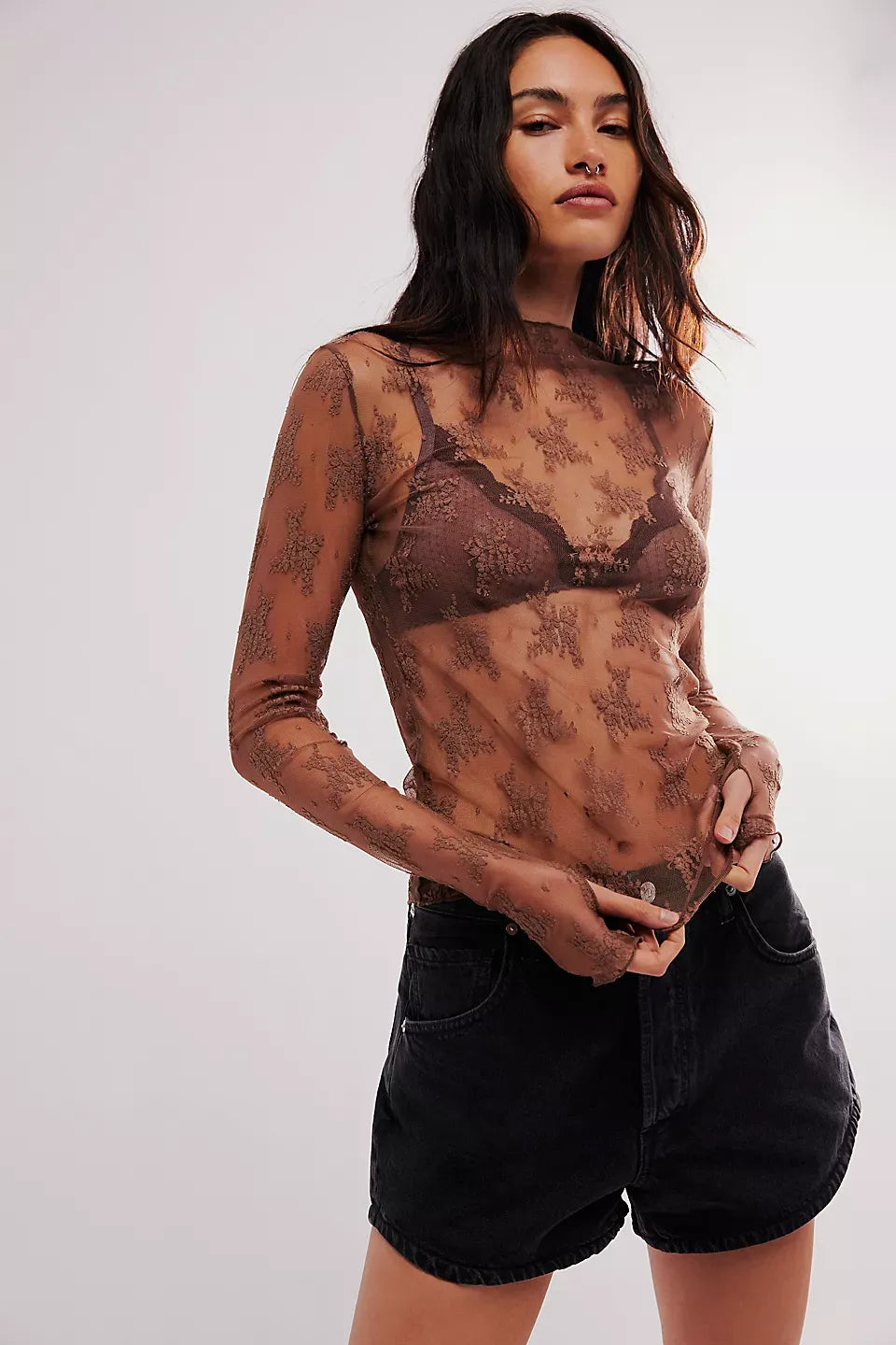 Lady Lux Layering Top
