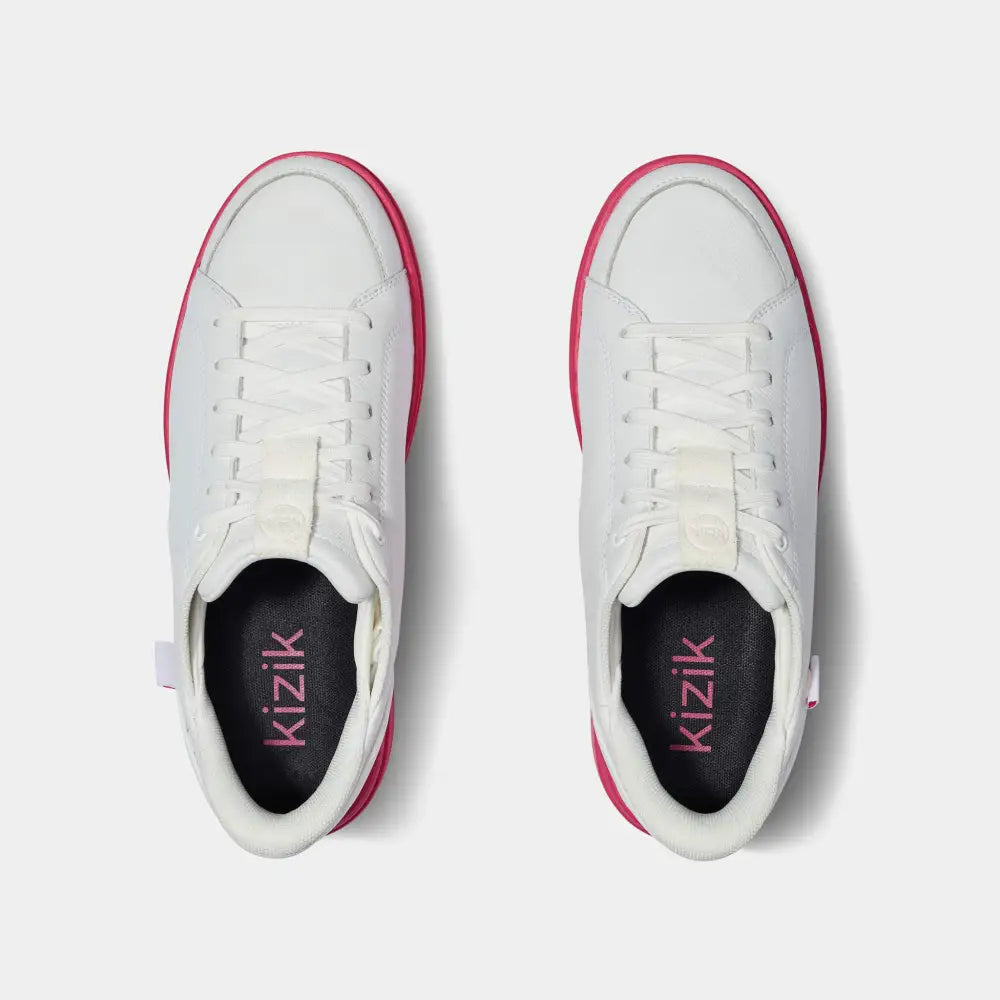 Women's Sydney - White/Pink Peacock