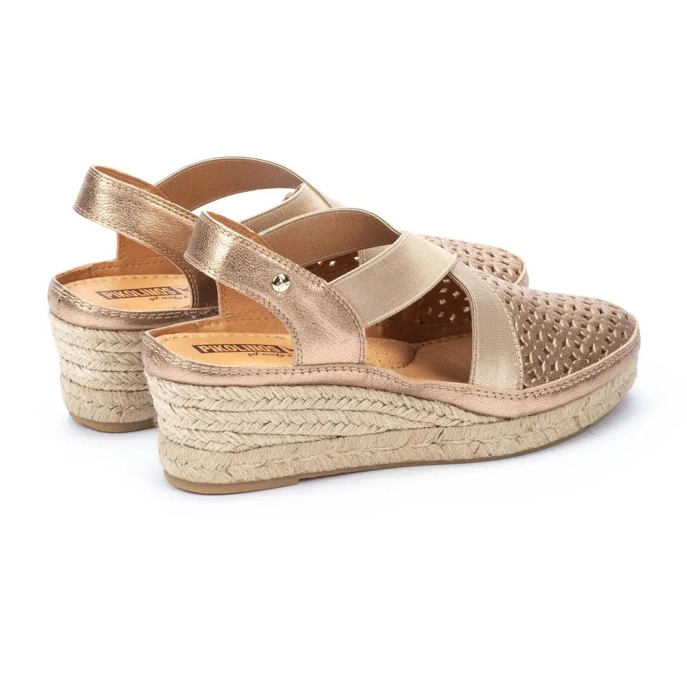 BENIDORMmetallic semiopen wedges