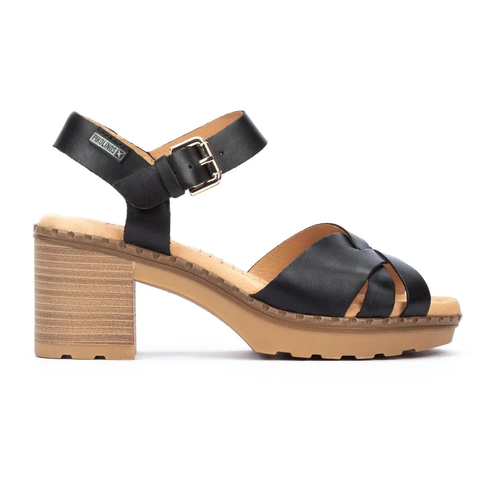 CANARIASMid-heel leather sandals
