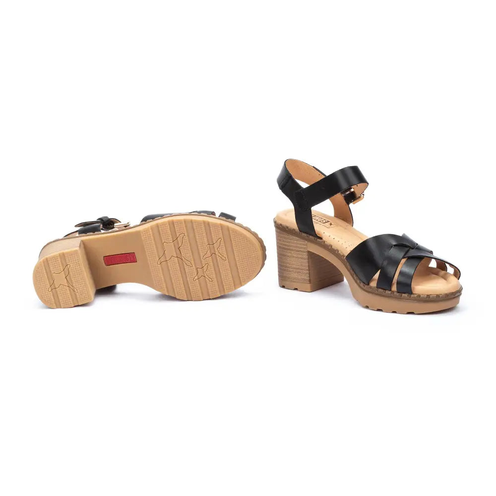 CANARIASMid-heel leather sandals