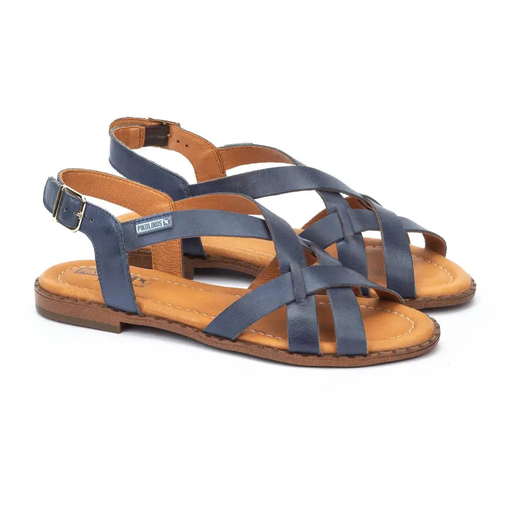 ALGARFlat sandals with straps and ankle buckle