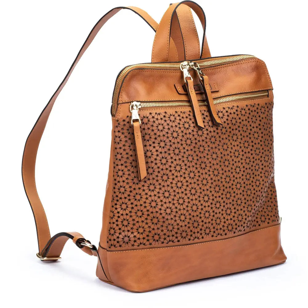 CORDOBAWomen's die-cut leather backpack