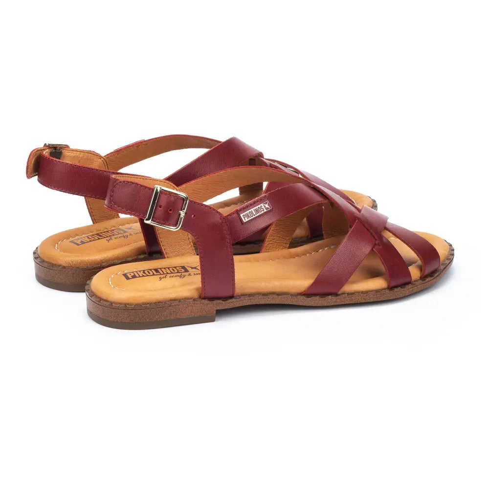 ALGARFlat sandals with straps and ankle buckle