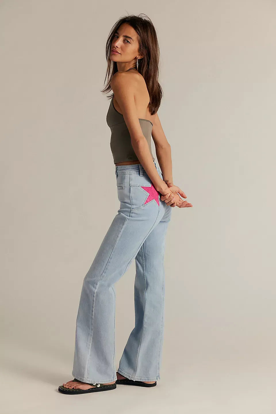 We The Free Firecracker Flare Jeans