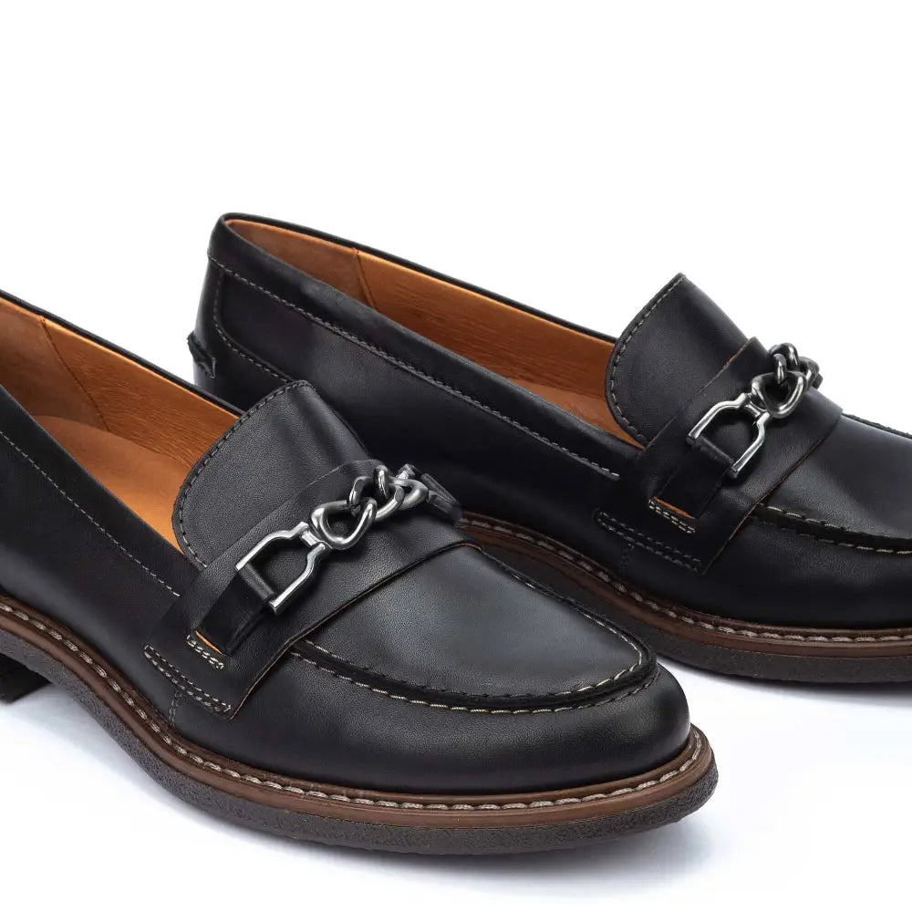 ALDAYALoafers with metallic accent