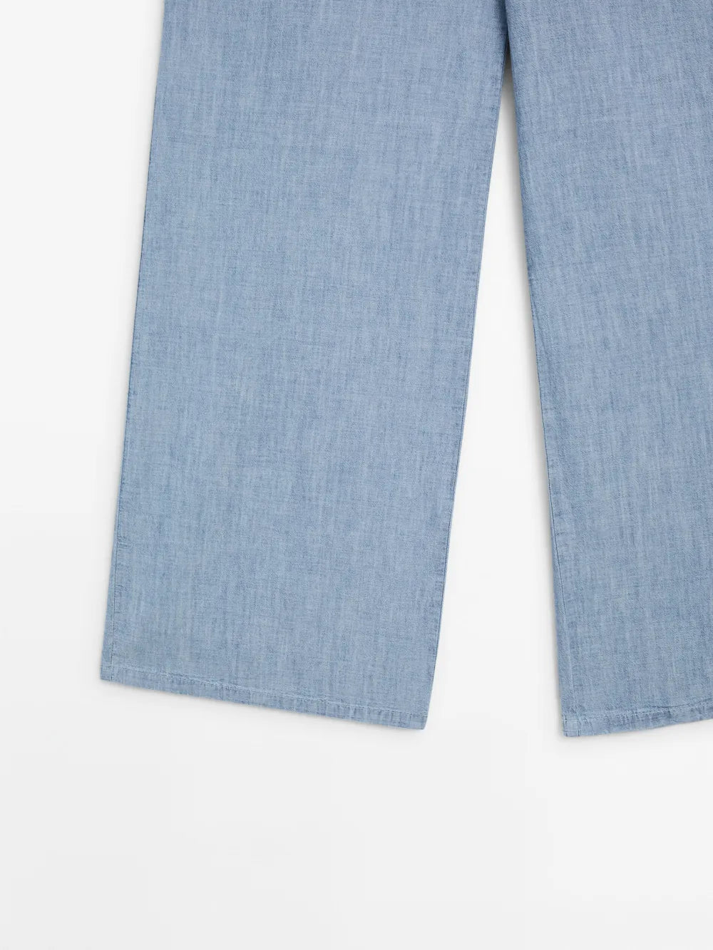 Jeans corte recto cordones